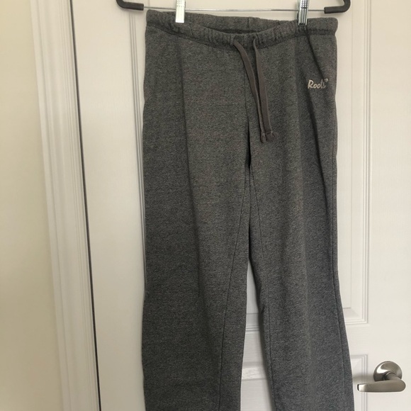 authentic ROOTS salt & pepper sweatpants - Picture 1 of 5